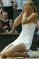 Maria Sharapova at Wimbledon 2004