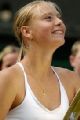 Maria Sharapova at Wimbledon 2004