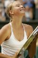 Maria Sharapova at Wimbledon 2004